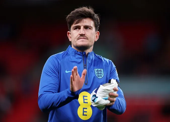 Harry Maguire lọt vào tầm ngắm của AC Milan - Ảnh: Internet