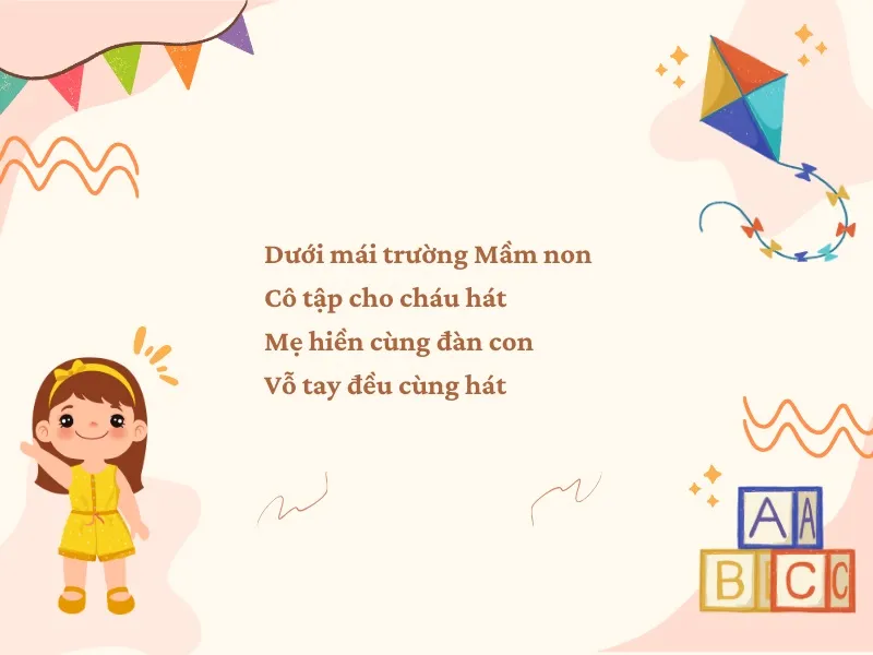 Những bài thơ về nghề giáo viên mầm non đặc biệt ý nghĩa 4