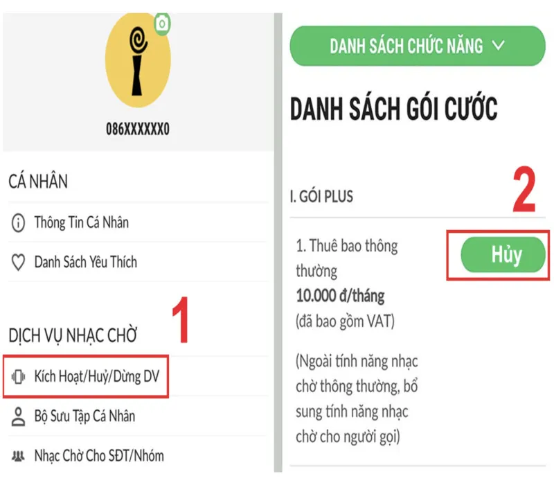 5 cách hủy nhạc chờ Viettel đơn giản, thực hiện trong một nốt nhạc 8