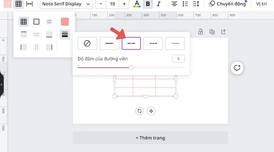 Hướng dẫn cách tạo bảng trong Canva trong vài nốt nhạc 25