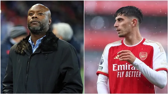 William Gallas chỉ trích Kai Havertz chưa làm được gì nên hồn trong màu áo Arsenal - Ảnh: Internet