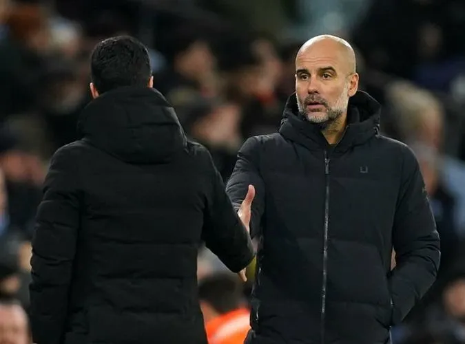 Man City thua trận, Pep Guardiola nói 1 câu tâm phục khẩu phục với Mikel Arteta 1