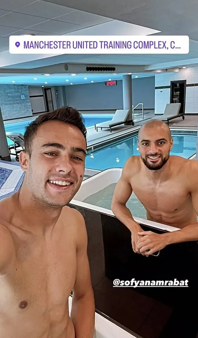 Sofyan Amrabat và Sergio Reguilon chưa rõ đủ thể trạng để đá chính ngay từ đầu hay không - Ảnh: Internet