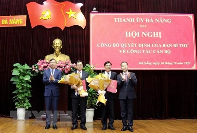 Quyết định chuẩn y hai Ủy viên Ban Thường vụ Thành ủy Đà Nẵng 1