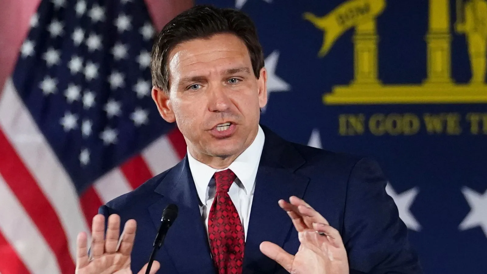 Thống đốc Florida Ron DeSantis - Ảnh: ABC News