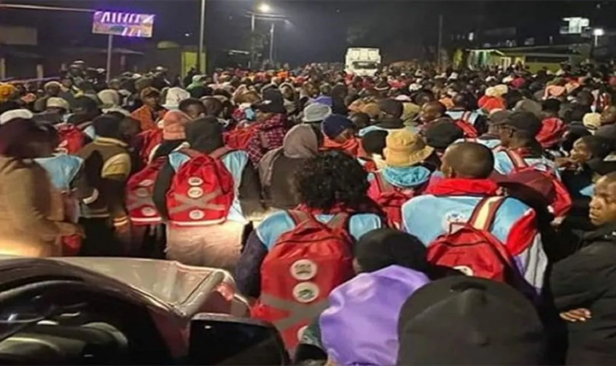 Giẫm đạp tại sân vận động ở Kenya: Nhiều người thương vong 1