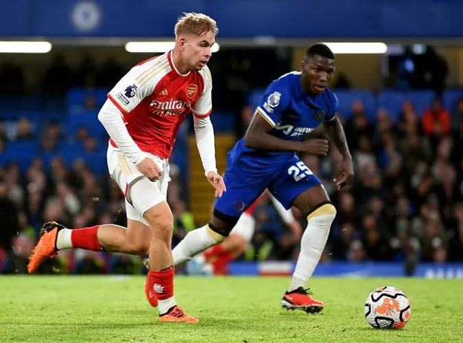 Chấm điểm Chelsea 2-2 Arsenal: Robert Sanchez báo hại | Declan Rice gieo sầu cho The Blues 3