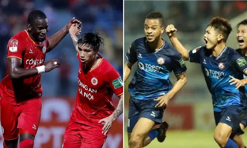 Lịch thi đấu V-League hôm nay: Công An Hà Nội vs Bình Định (19h15 ngày 22/10)