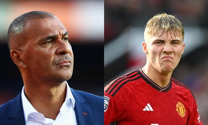 Gullit ám chỉ Rasmus Hojlund nên là tiền đạo chủ lực MU thay vì Marcus Rashford - Ảnh: Internet