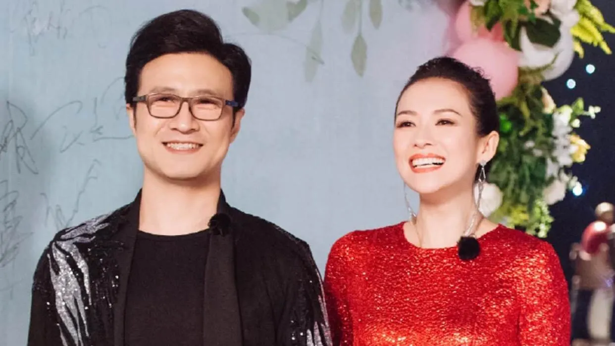  Vợ chồng Chương Tử Di từng có những tháng ngày hạnh phúc bên nhau - Ảnh: Weibo