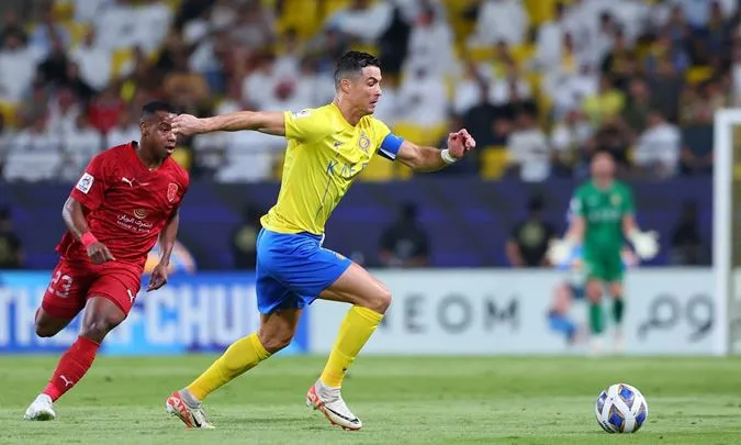 Ronaldo lập cú đúp không tưởng giúp Al-Nassr giành chiến thắng - Ảnh: Internet