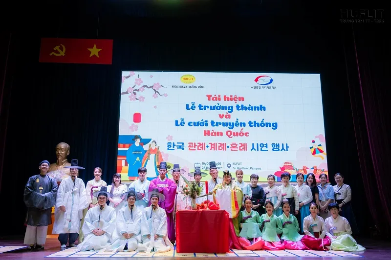 Sự kiện văn hóa “Tái hiện lễ trưởng thành và lễ cưới truyền thống Hàn Quốc” 4