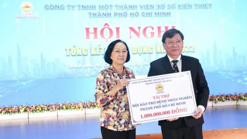 XSKT TPHCM kỷ niệm 45 năm hình thành và phát triển 2