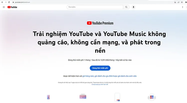 Có thể mua phí xem YouTube không quảng cáo với giá 9000 đồng/tháng? 2