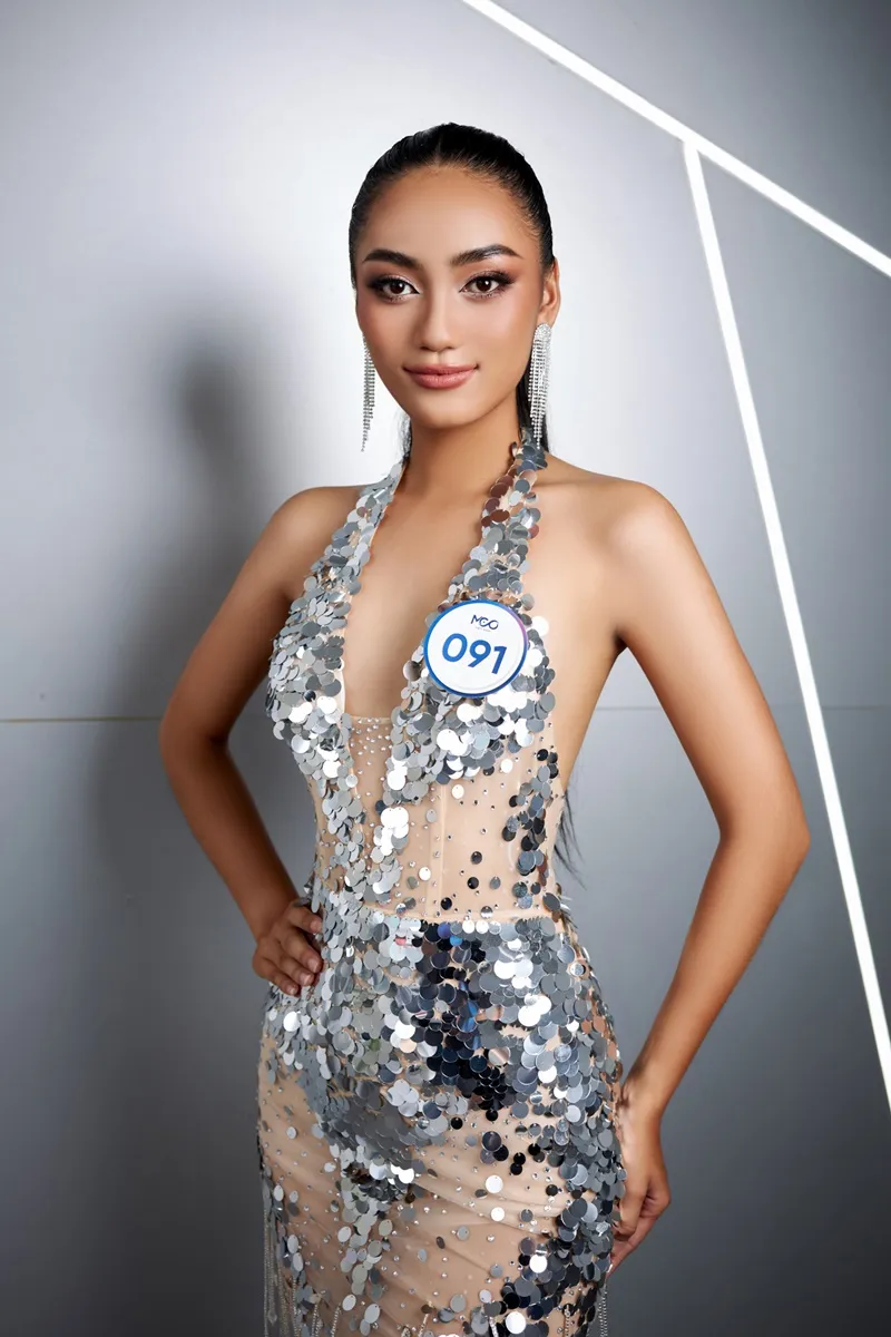 Cô gái 1m80 lọt Top Hoa hậu Hoàn vũ Việt Nam - Miss Cosmo Vietnam 2023 9