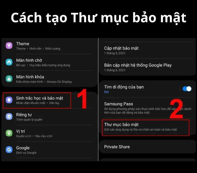 Cách ẩn ứng dụng trên Samsung nhanh chóng trong một nốt nhạc 3