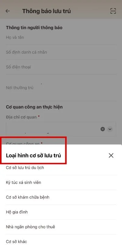 Hướng dẫn đăng ký tạm trú trên VNeID nhanh gọn 6