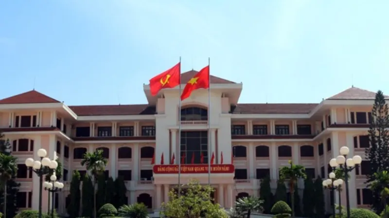 Trụ sở Tỉnh uỷ Bắc Ninh - Ảnh: báo Dân Trí