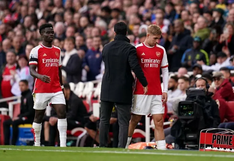 Chấm điểm Arsenal 5-0 Sheffield United: "Nhà vua" Nketiah | Món quà cho Vieira 3