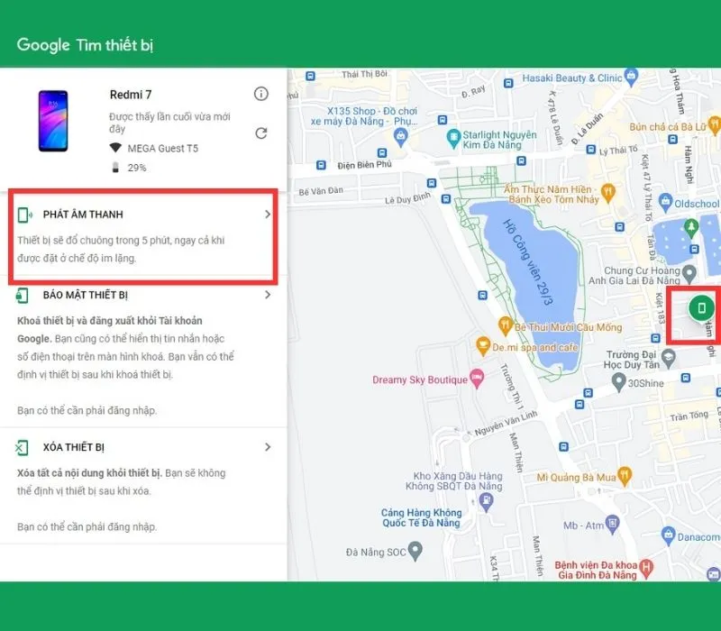 Hướng dẫn cách tìm điện thoại bị mất qua Gmail nhanh chóng 5