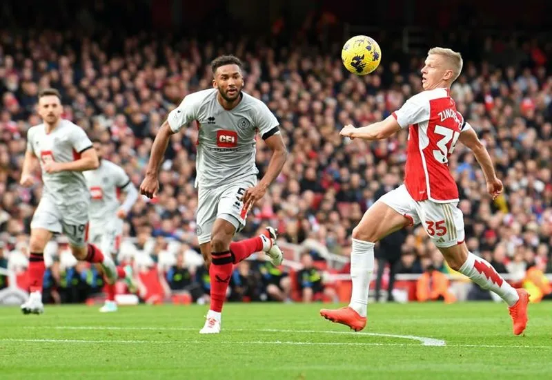 Chấm điểm Arsenal 5-0 Sheffield United: "Nhà vua" Nketiah | Món quà cho Vieira 2