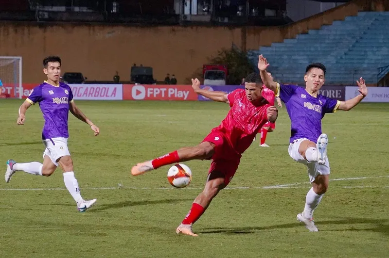 Kết quả V-League Hà Nội vs Hải Phòng: “Mưa bàn thắng” tại Hàng Đẫy, đội khách thay đổi lịch sử