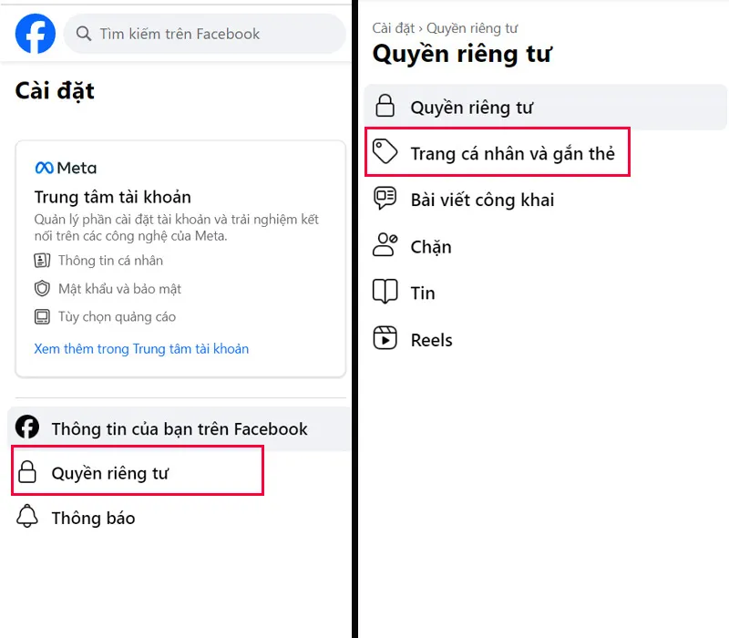 Hướng dẫn cách chặn người khác gắn thẻ trên Facebook 5