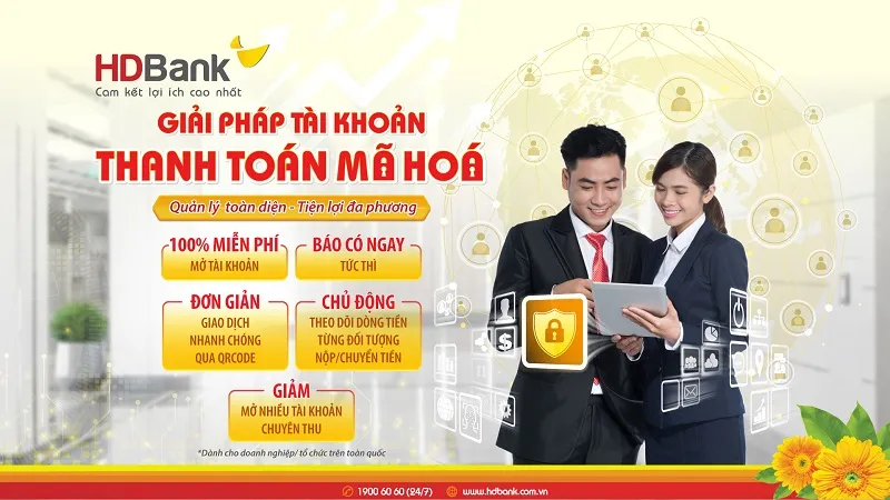 HDBank triển khai giải pháp tài khoản thanh toán mã hoá siêu tiện lợi 2