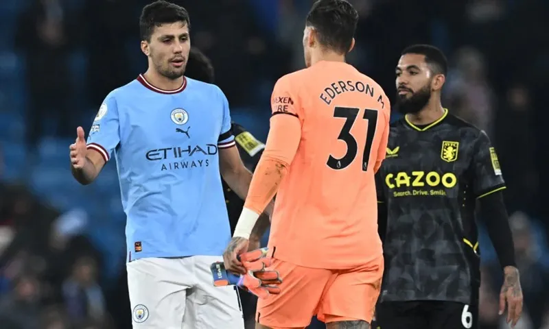 Rodri và Ederson là 2 ngôi sao khiến tân binh Man City cảm thấy ấn tượng nhất - Ảnh: Internet