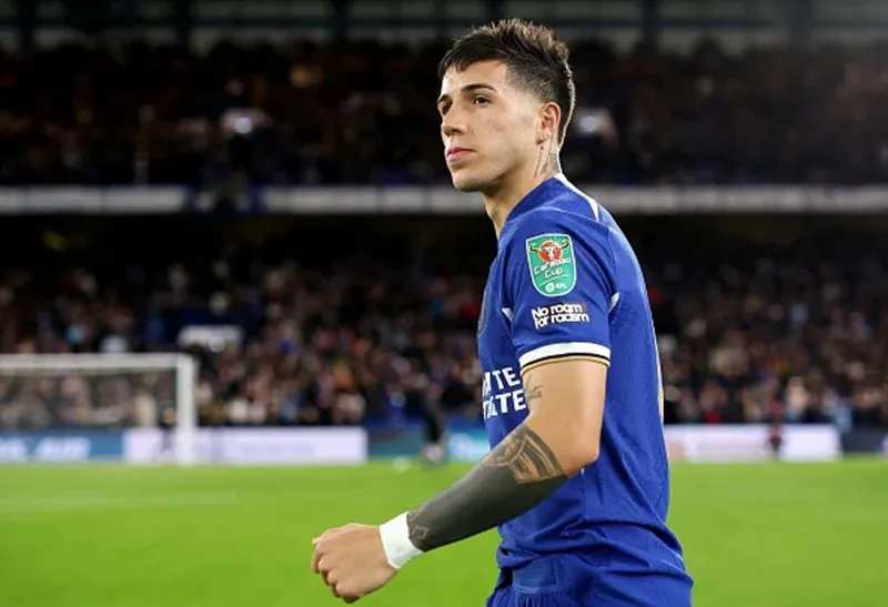  Enzo Fernandez cho thấy đẳng cấp vượt trội tại Chelsea - Ảnh: Internet