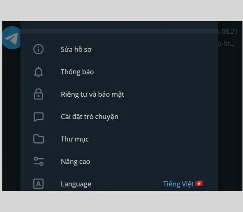 Cách cài tiếng Việt cho Telegram trên điện thoại và PC mới nhất 8