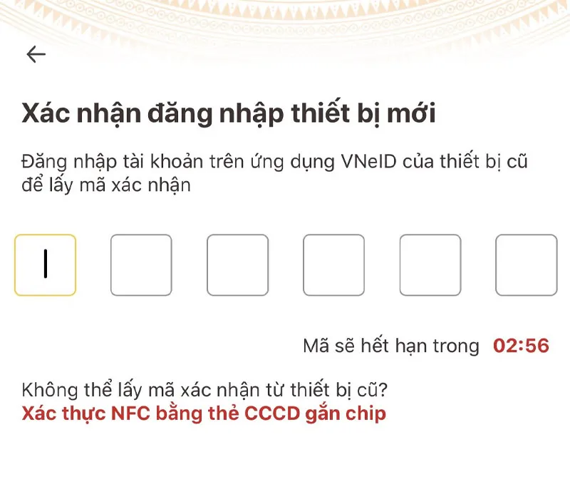 Hướng dẫn cách đăng nhập VNeID trên thiết bị mới 4