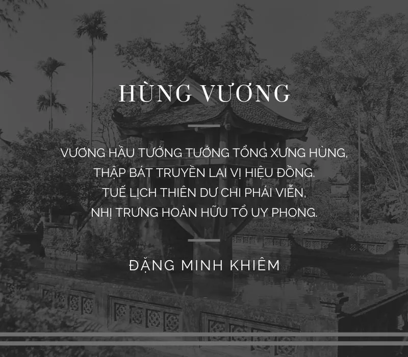 Những câu ca dao, bài thơ về lịch sử Việt Nam ý nghĩa 2