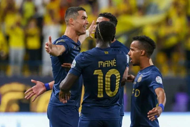 Ronaldo đang hồi xuân trở lại trong màu áo Al-Nassr - Ảnh: Internet