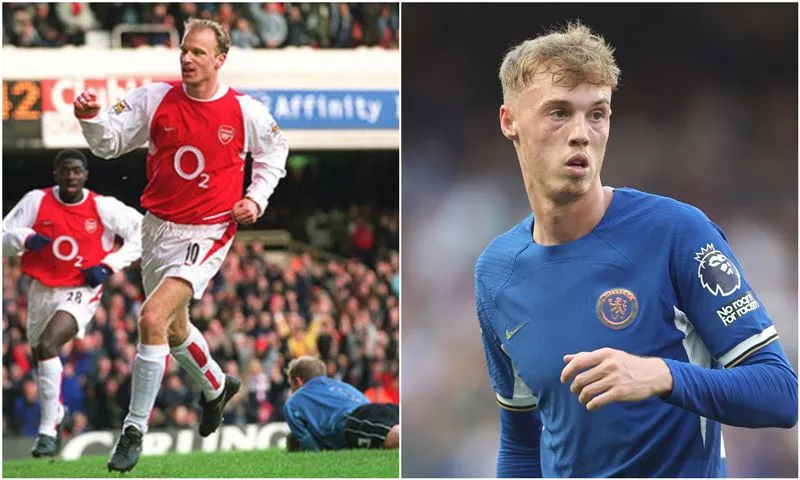 Cole Palmer được ví như Dennis Bergkamp - Ảnh: Internet