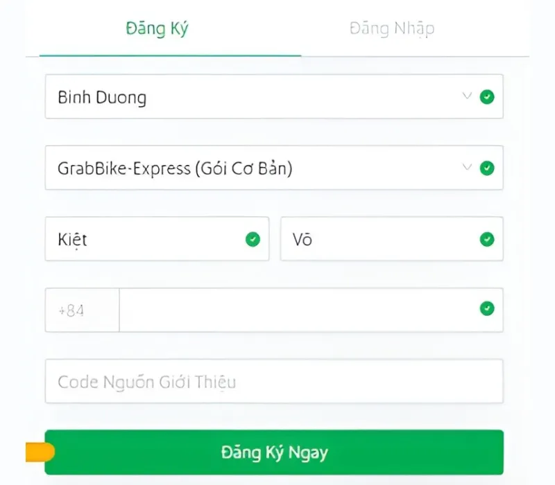 Cách đăng ký chạy Grab xe máy online tăng thu nhập dễ dàng 4