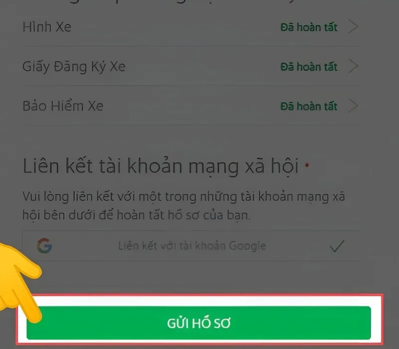 Cách đăng ký chạy Grab xe máy online tăng thu nhập dễ dàng 9