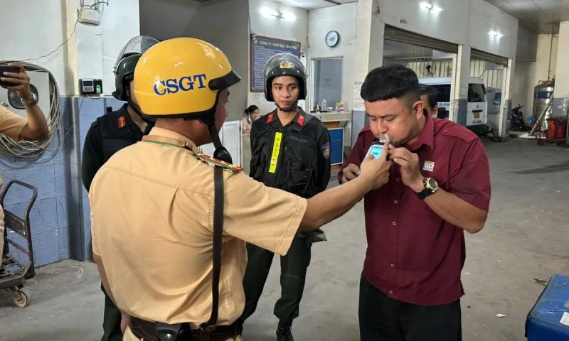 Cơ quan chức năng kiểm tra nhà xe Thuận Thảo và Việt Tân Phát 2