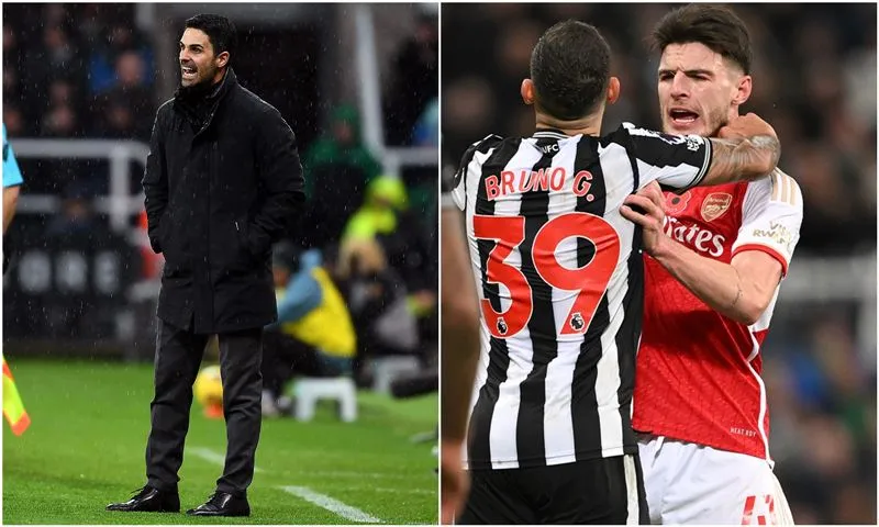 Mikel Arteta nổi cáu với quyết định của trong tài và VAR - Ảnh: Internet