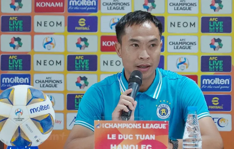 HLV Lê Đức Tuấn muốn Hà Nội tạo bất ngờ ở chuyến làm khách trên sân của Pohang