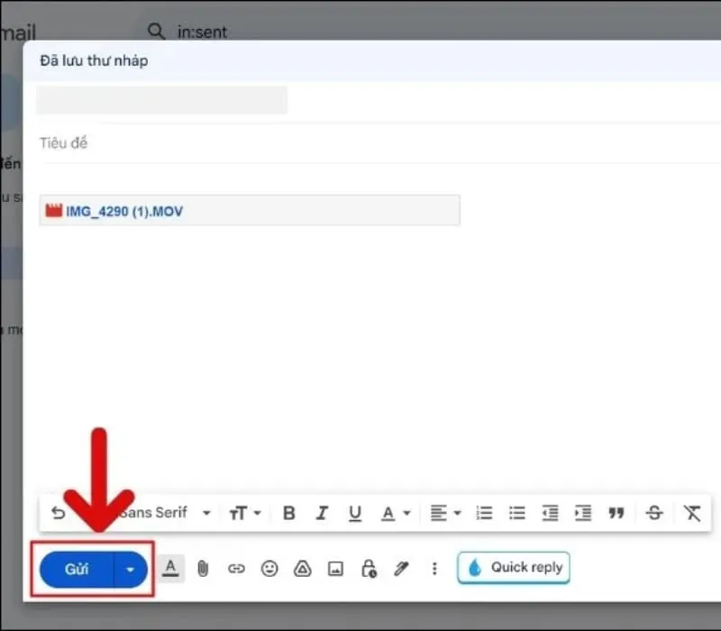 Cách gửi file qua Gmail, tài liệu trên 25MB  dễ dàng, nhanh chóng 8