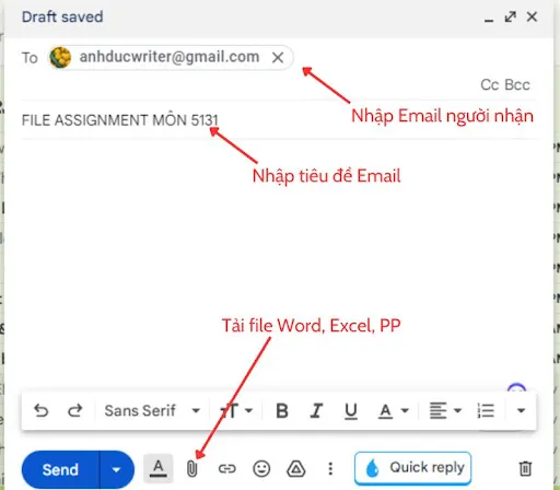 Cách gửi file qua Gmail, tài liệu trên 25MB  dễ dàng, nhanh chóng 14