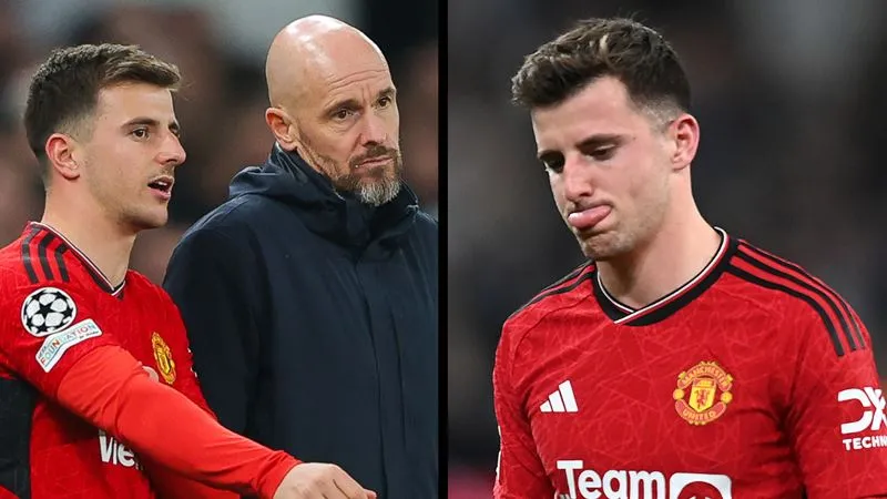 Mason Mount tỏ ra lạc lõng tại MU - Ảnh: Internet