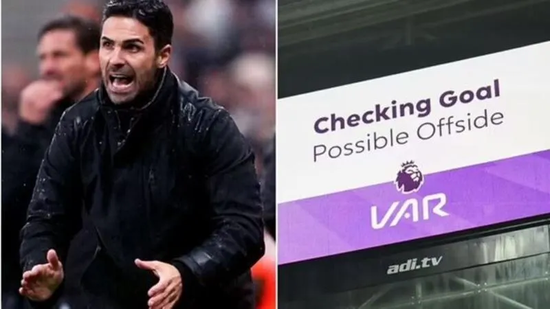 Mikel Arteta chưa bỏ qua những gì VAR làm với Arsenal - Ảnh: Internet