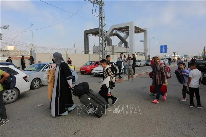 Cửa khẩu Rafah mở cửa cho người nước ngoài rời Gaza 1