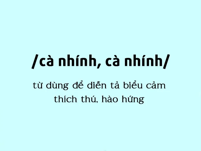 "Cà nhính" là gì mà khiến dân mạng thi nhau bắt trend TikTok 1