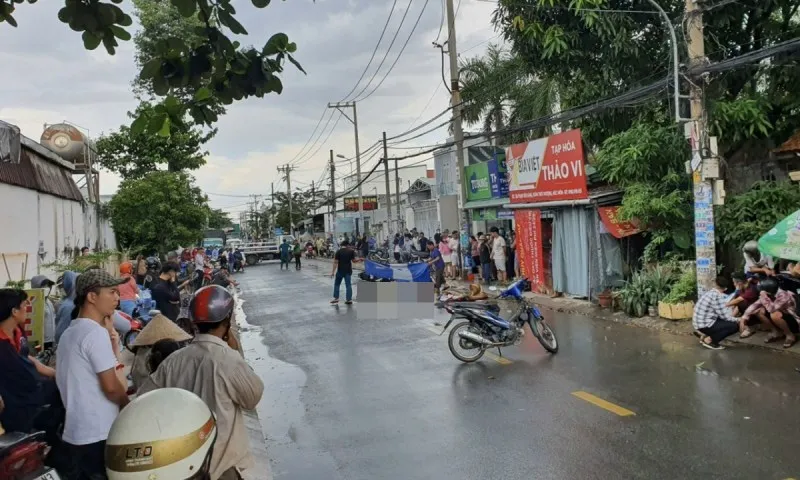 Truy tìm xe container cán tử vong nam sinh lớp 10 1