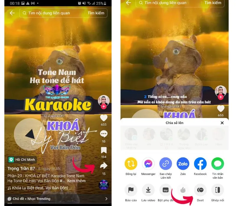 Hướng dẫn cách hát Karaoke trên TikTok đơn giản, nhanh chóng 4