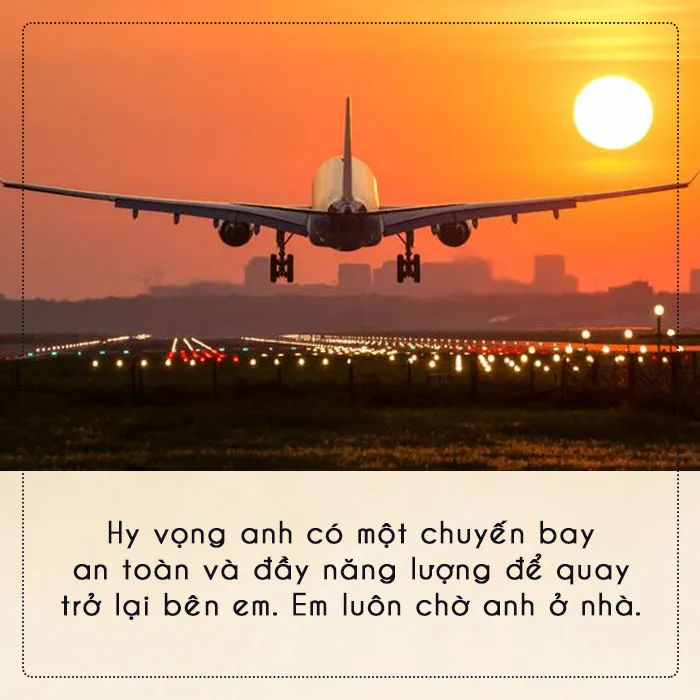 90 lời chúc chuyến bay an toàn hay và ý nghĩa 4