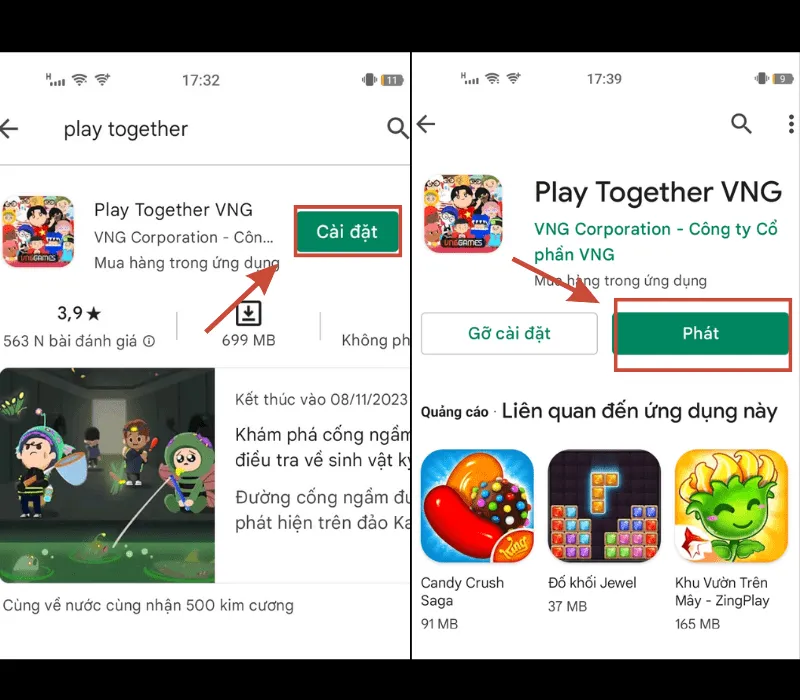 Hướng dẫn cách tải Play Together trên điện thoại và máy tính 3